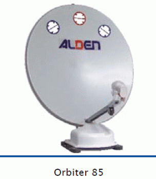 ALDEN Orbiter 85 HD inkl. SSC-HD Satfinder